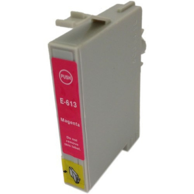 Epson T0613 bíborvörös (magenta) kompatibilis tintapatron