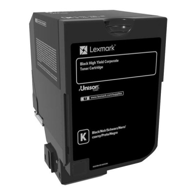 Lexmark 74C2SK0 fekete (black) eredeti toner