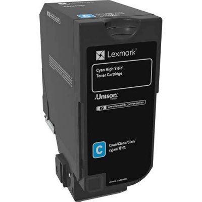 Lexmark 84C0H20 cián (cyan) eredeti toner