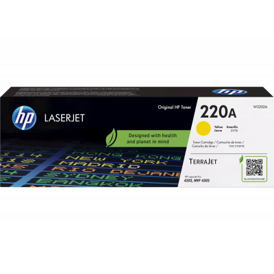 HP 220A W2202A sárga (yellow) eredeti toner