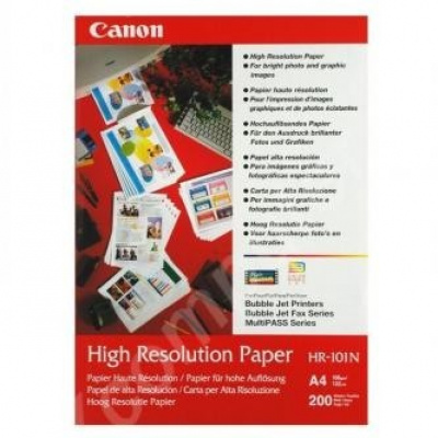 Canon High Resolution Paper HR-101 1033A001, 106 g/m2, A4, 200db, különlegesen simított, fehér, fotópapír