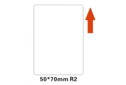 Niimbot A2A18918301, 50x70mm, 110db, fehér önragasztó címkék
