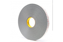 3M VHB 4956-P, 12 mm x 33 m, szürke kétoldalas akril ragasztószalag, 1,5 mm