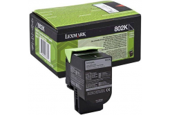 Lexmark 80C20KE fekete (black) eredeti toner