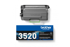 Brother TN-3520 fekete (black) eredeti toner