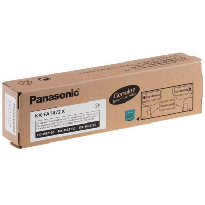 Panasonic eredeti toner KX-FAT472X, black, 2000 oldal, Panasonic KX-MB2120, KX-MB2130, KX-MB2170