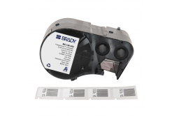 Brady M5-156-492 / 170892, 22.86 mm, Polyester, fekete nyomtatás / fehér alapon