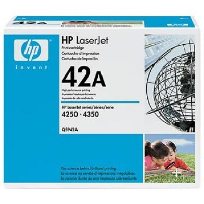 HP 42A Q5942A fekete (black) eredeti toner