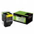 Lexmark 80C2HY0 sárga (yellow) eredeti toner