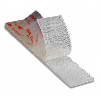 3M Dual-Lock™ SJ3560, átlátszó (38 fej/cm2) 12 mm x 45,7 m
