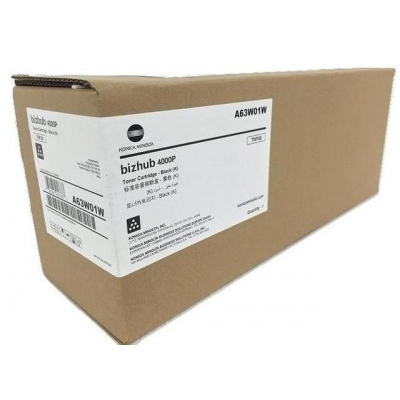 Konica Minolta A63W01W fekete (black) eredeti toner