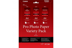 Canon Photo Paper Pro Variety Pack PVP-201 6211B021, A4, 15db, fehér, fotópapír