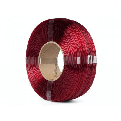 Spectrum 81367 Refill 3D filament, PET-G Premium, 1,75mm, 1000g, Átlátszó piros (Transparent red)