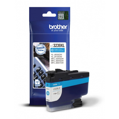 Brother LC-3239XLC cián (cyan) eredeti tintapatron