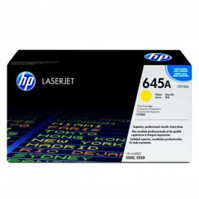 HP 645A C9732A sárga (yellow) eredeti toner