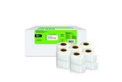 Dymo 2177563, 54mm x 25mm, fehér papírcímkék