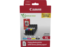 Canon CLI-551XL 6443B008 színes (CMYK) multipack eredeti patronok