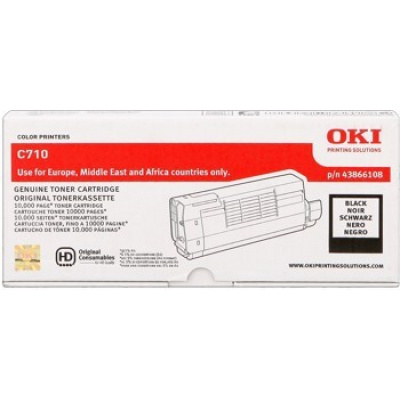 OKI 44318608 fekete (black) eredeti toner