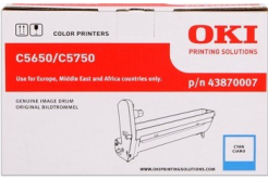 OKI 43870007 cián (cyan) eredeti fotohenger