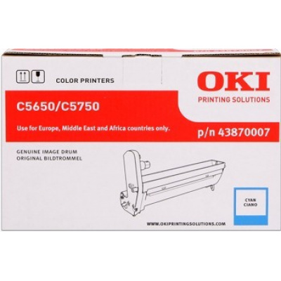 OKI 43870007 cián (cyan) eredeti fotohenger
