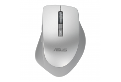 ASUS WT425/Ergonómikus/Optikai/Jobbkezeseknek/1 600 DPI/Vezeték nélküli USB/Ezüst