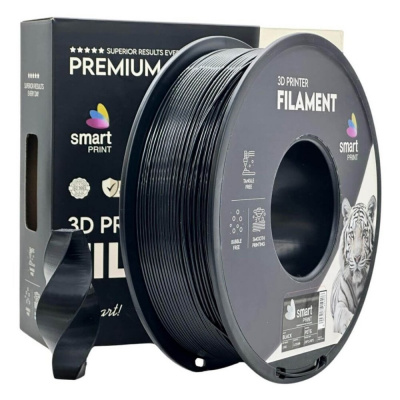Smart Print FG-S191-E1, 3D filament, PLA, Black, 5kg, 1,75mm