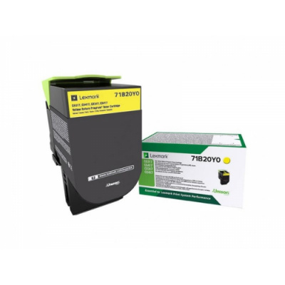 Lexmark 71B20Y0 sárga (yellow) eredeti toner