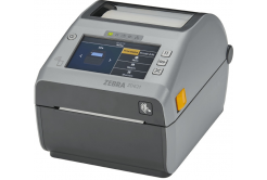 Zebra ZD621d ZD6A143-D0EF00EZ, 12 dots/mm (300 dpi), címkenyomtató, disp., RTC, USB, USB Host, RS232, BT (BLE), Ethernet, grey