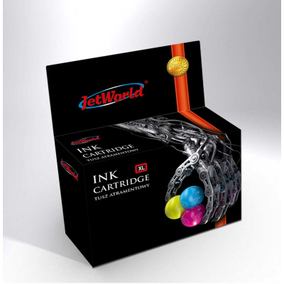 JetWorld PREMIUM Kompatibilis tintapatron pro HP 302XL F6U67AE színes (color)