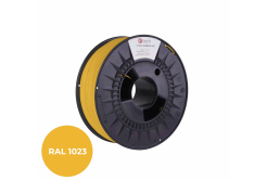 C-Tech 3DF-P-TPU90A-1.75-1023 3D filament, PREMIUM LINE, TPU 90A, flexibilis, közlekedési sárga, RAL1023, 1,75mm, 1kg
