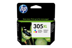 HP eredeti tintapatron 3YM63AE, HP 305XL, Tri-colour, High Yield, HP