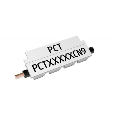 Partex PCT10024CN9, 1,2-1,8mm, 24mm, fehér, 700db, folyamatos csíptethető jelölők