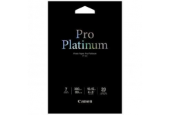 Canon 2768B013 Photo Paper Pro Platinum, fotópapírok, fényes, fehér, 10x15cm, 4x6", 300 g/m2, 20 db,