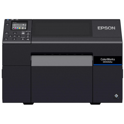 Epson ColorWorks D6500 (Ae) C31CL91102, színes címkenyomtató, cutter, disp., USB, Ethernet, black