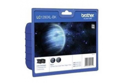 Brother LC-1280XLBKBP2 dualpack fekete (black) eredeti tintapatron