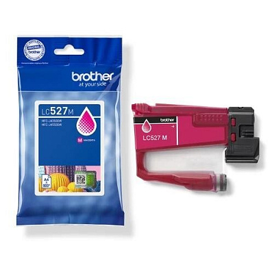 Brother LC-527M bíborvörös (magenta) eredeti tintapatron