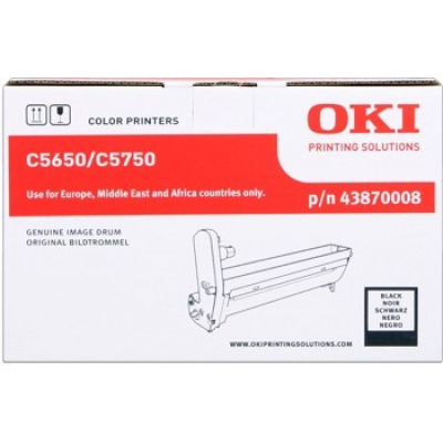 OKI 43870008 fekete (black) eredeti fotohenger