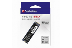 Verbatim 49363 Vi560, Belső SSD meghajtó, 512GB, SATA III, 560 MB/s-R, 520 MB/s-W, fekete