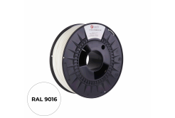 C-Tech 3DF-P-TPU90A-1.75-9003 3D filament, PREMIUM LINE, TPU 90A, flexibilis, közlekedési fehér, RAL9003, 1,75mm, 1kg