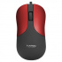 Marvo Egér DMS002RD, 1200DPI, optikák, 3 gomb, vezetékes USB, fekete- piros, iroda