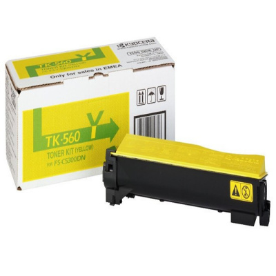 Kyocera Mita TK-560Y sárga (yellow) eredeti toner