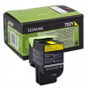 Lexmark 70C20YE sárga (yellow) eredeti toner