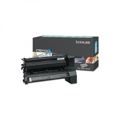 Lexmark C782X1CG cián (cyan) eredeti toner