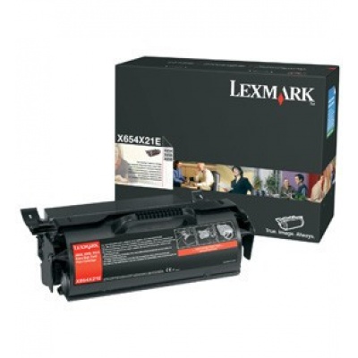 Lexmark X654H21E fekete (black) eredeti toner