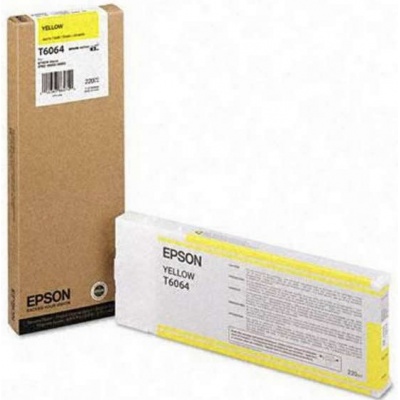 Epson C13T606400 sárga (yellow) eredeti tintapatron