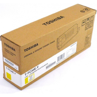 Toshiba T-FC34EY 6A000001525 sárga (yellow) eredeti toner