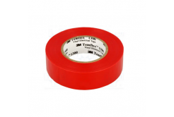 3M Temflex 1300 Elektroizolační szalag, 15 mm x 10 m, piros