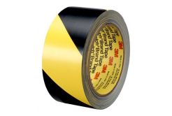 3M 766 PVC szalag sárga-fekete, 50 mm x 33 m