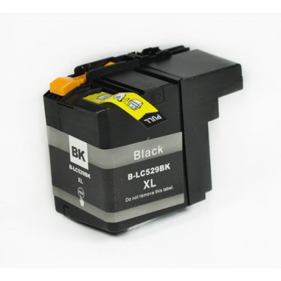 Brother LC-529XL fekete (black) kompatibilis tintapatron