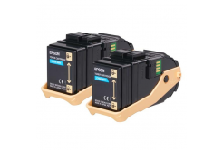 Epson C13S050608 2 db cián (cyan) eredeti toner